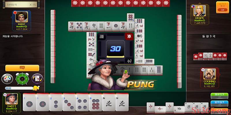 Mahjong Là Gì? Cách Chơi Mahjong Trên Sv368 Chuẩn Người Hoa 4 Người chơi sẽ ra bài cho đến khi cho người ù bài